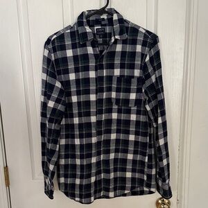 J. Crew Checkered Men's Flannel Shirt Slim Fit Small